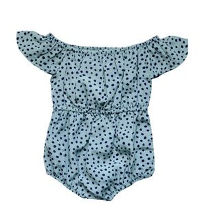 Bailey’s Blossoms Bubble Romper, Size 6-9 months